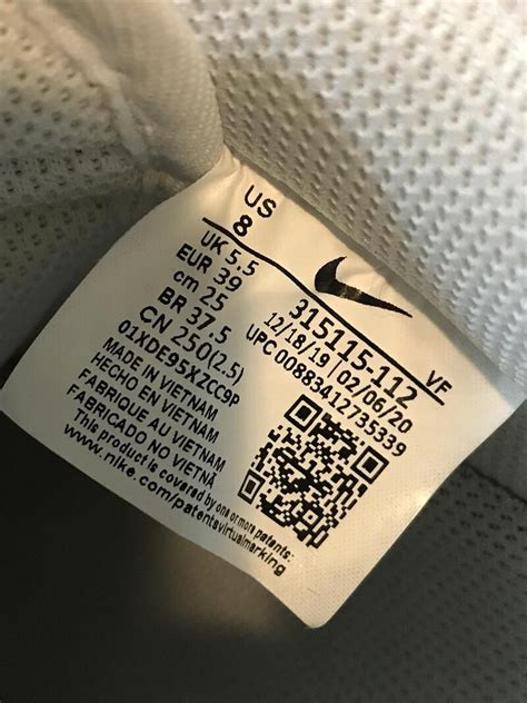 qr code nike check|check nike authenticity code.